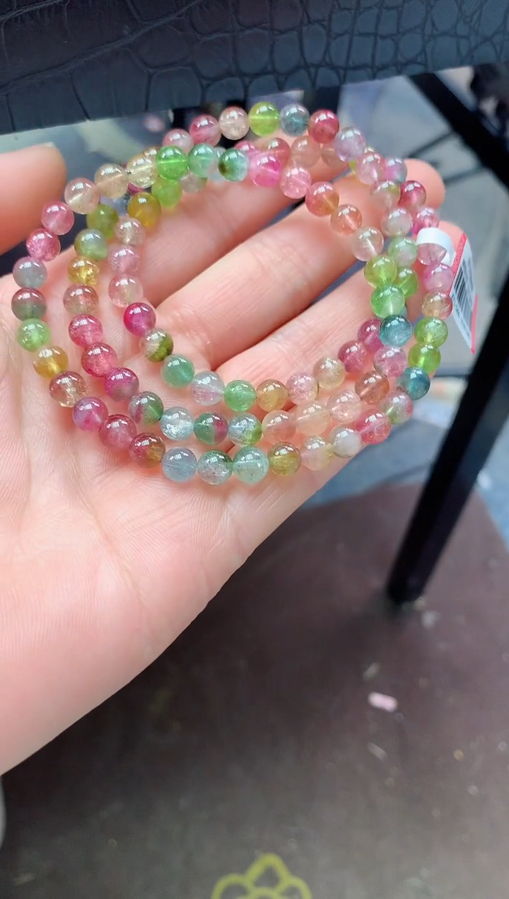 【闪购商品】碧玺手链未镶嵌多样性发一条