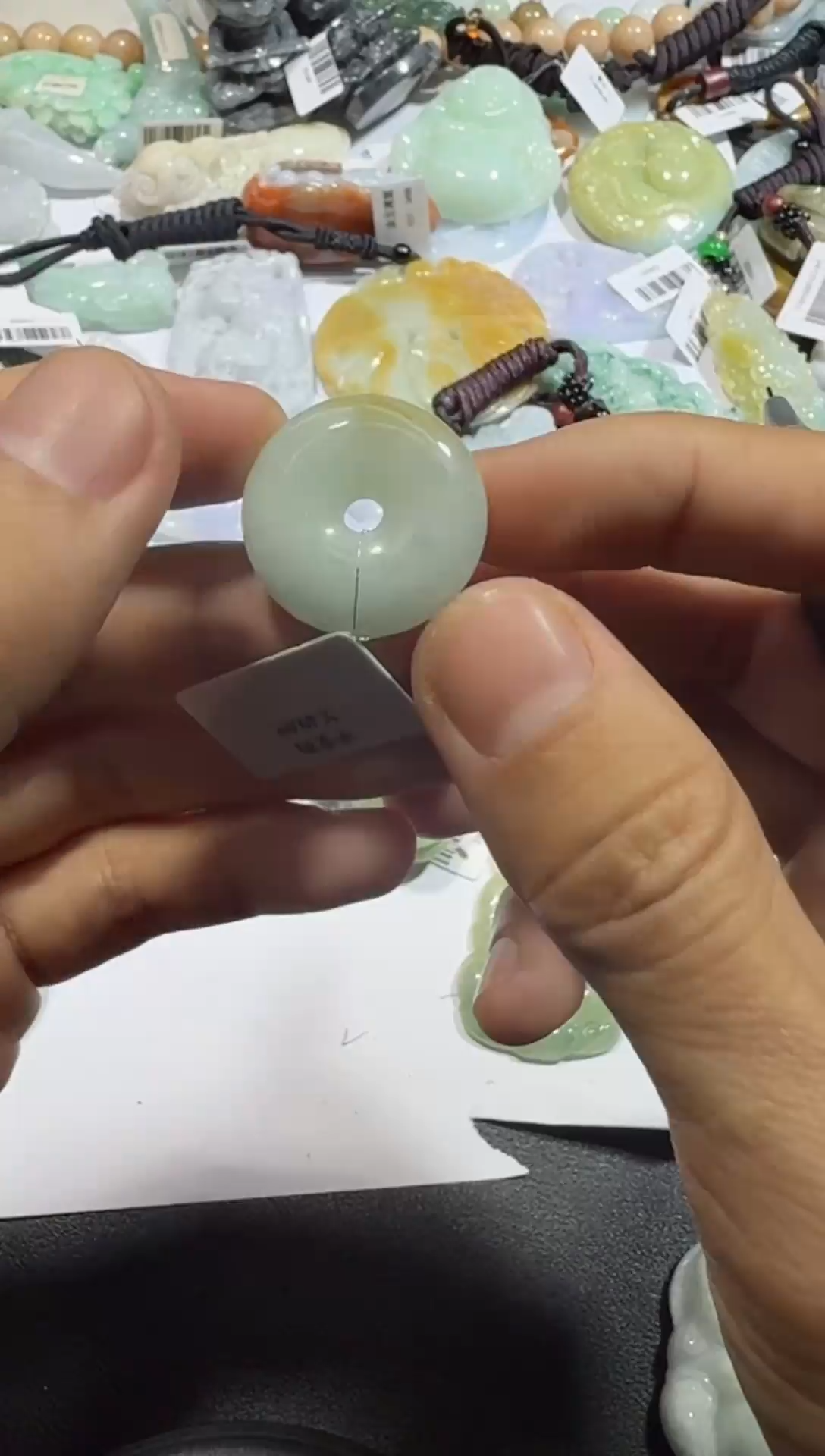 【闪购商品】翡翠颈饰未镶嵌00005092