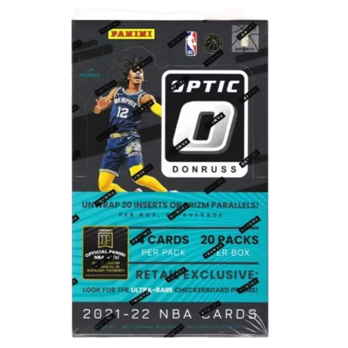 21-22 PANINI OPTIC retail 篮球球星卡 盲盒【拆盒】