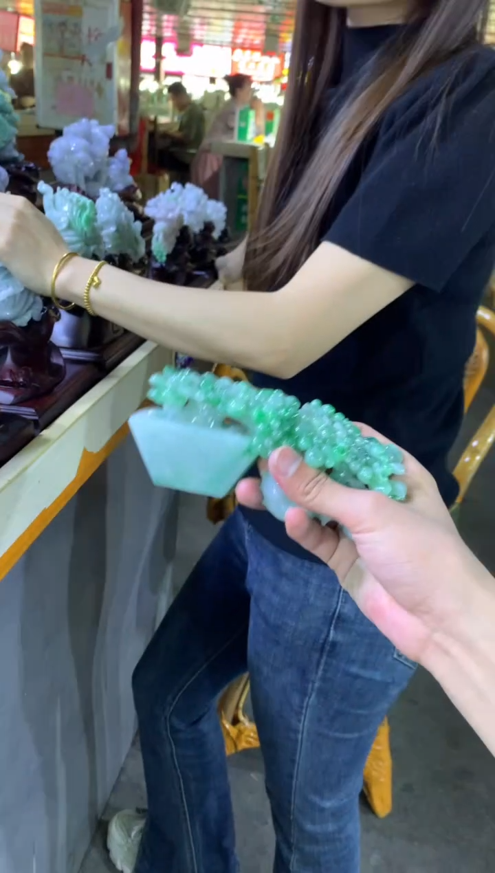 【闪购商品】翡翠未镶嵌摆件翡翠摆件