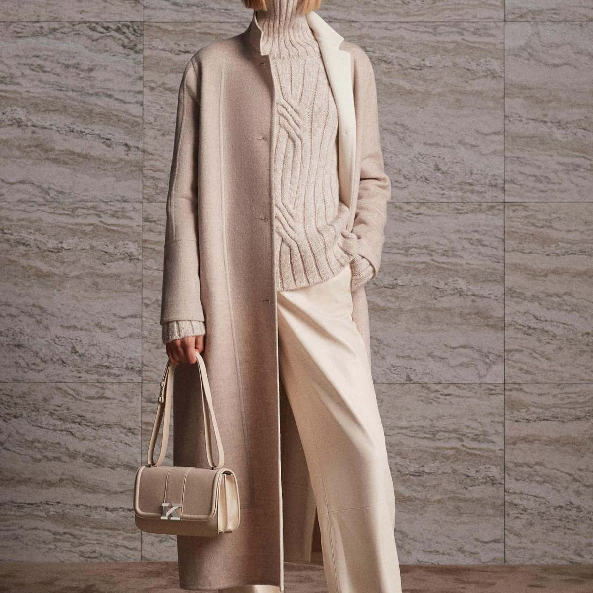 极简风松弛感Th_row风手工大衣复合链接