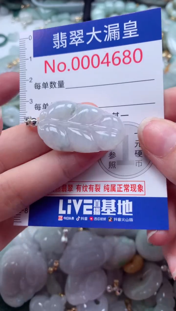 翡翠未镶嵌吊坠(不含链)4680