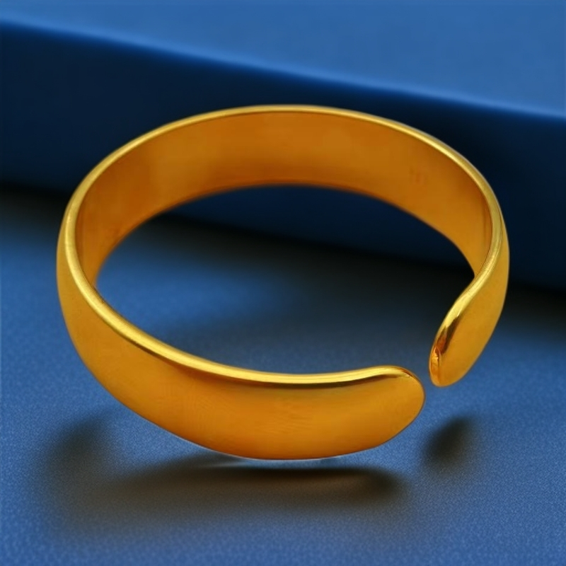 【兰兰专属】时尚百搭光面宽版手镯SZ60599