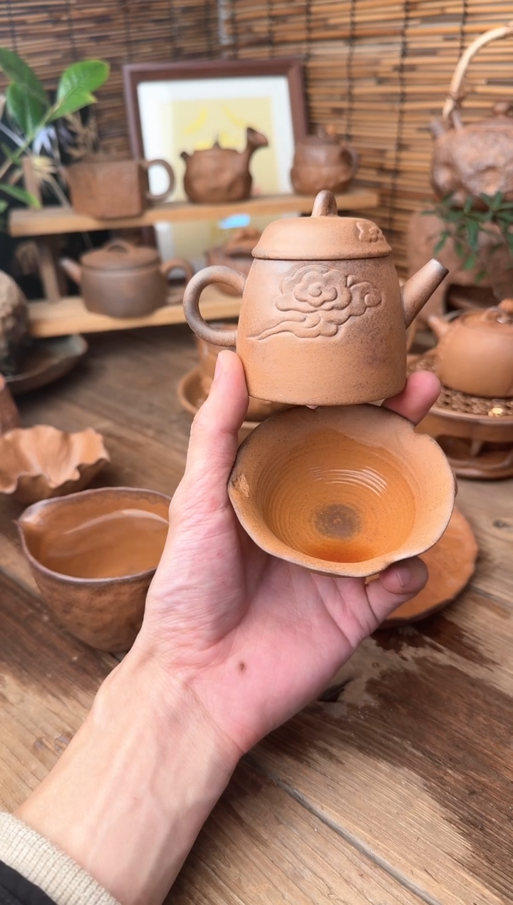 【闪购商品】原矿老岩泥茶具系列