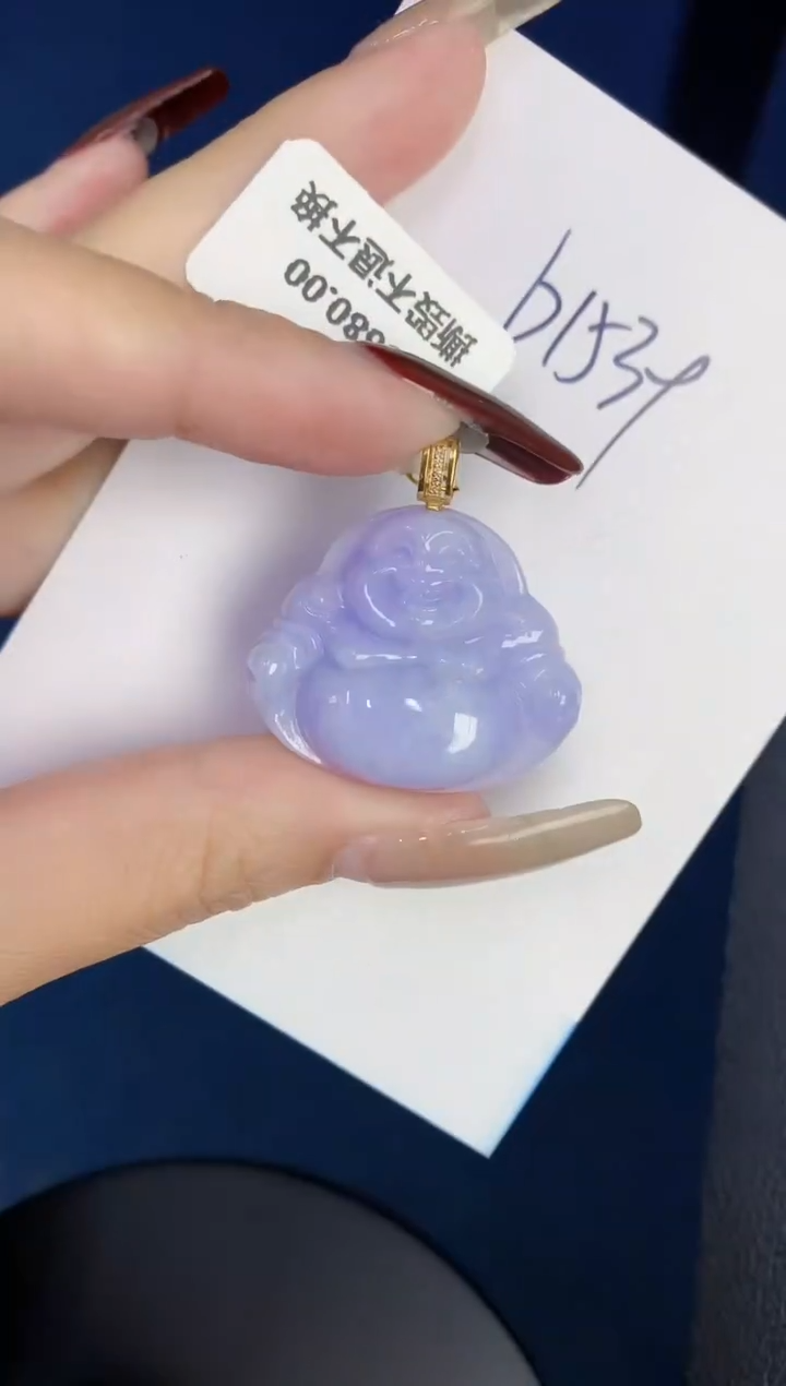 【闪购商品】翡翠颈饰18K金镶嵌0000000000