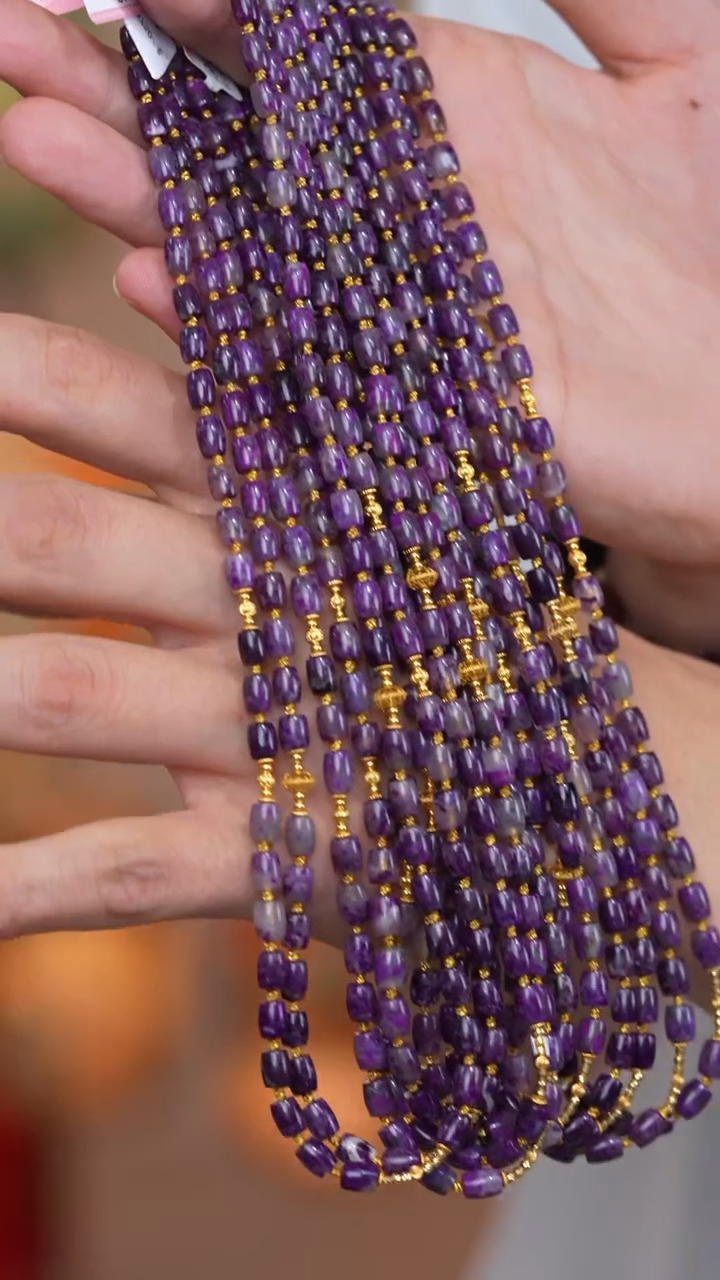 【闪购商品】苏纪石（舒俱来）项链18K金镶嵌多样性发其一