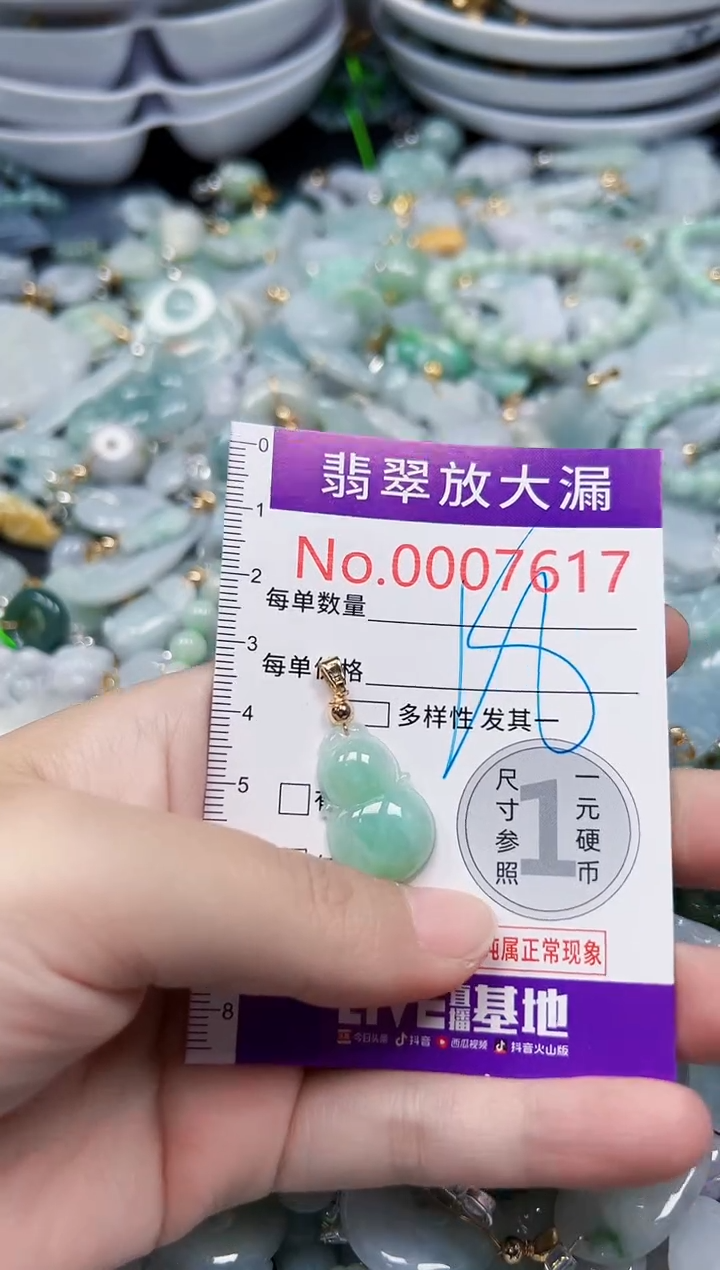 颈饰未镶嵌翡翠7617