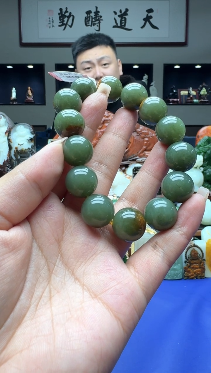 【闪购商品】和田玉手串未镶嵌11111szq16*