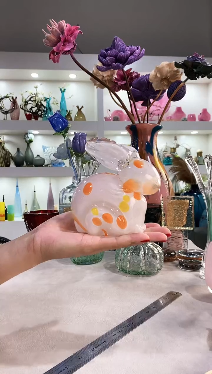 慕忆家手作琉璃花瓶