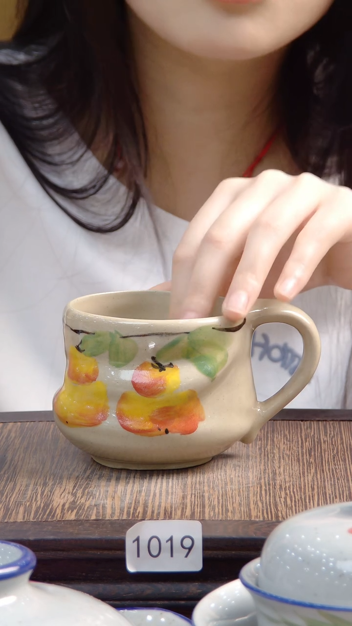 杯子景德镇陶瓷手绘1019