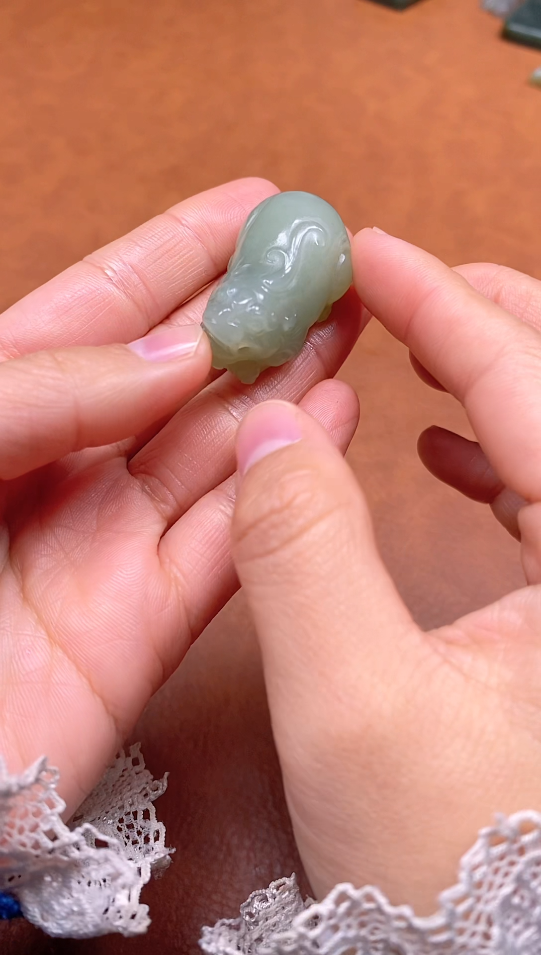 颈饰未镶嵌和田玉貔貅