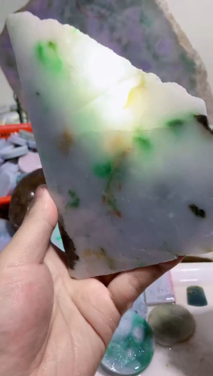 裸石翡翠0蒙0翡翠珠宝257