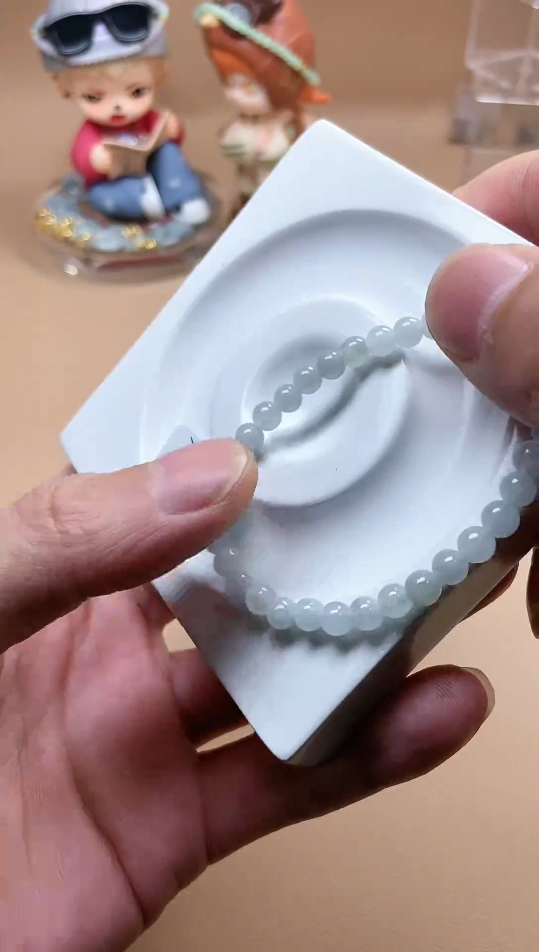 【闪购商品】翡翠手串未镶嵌天然A货翡翠手串H53