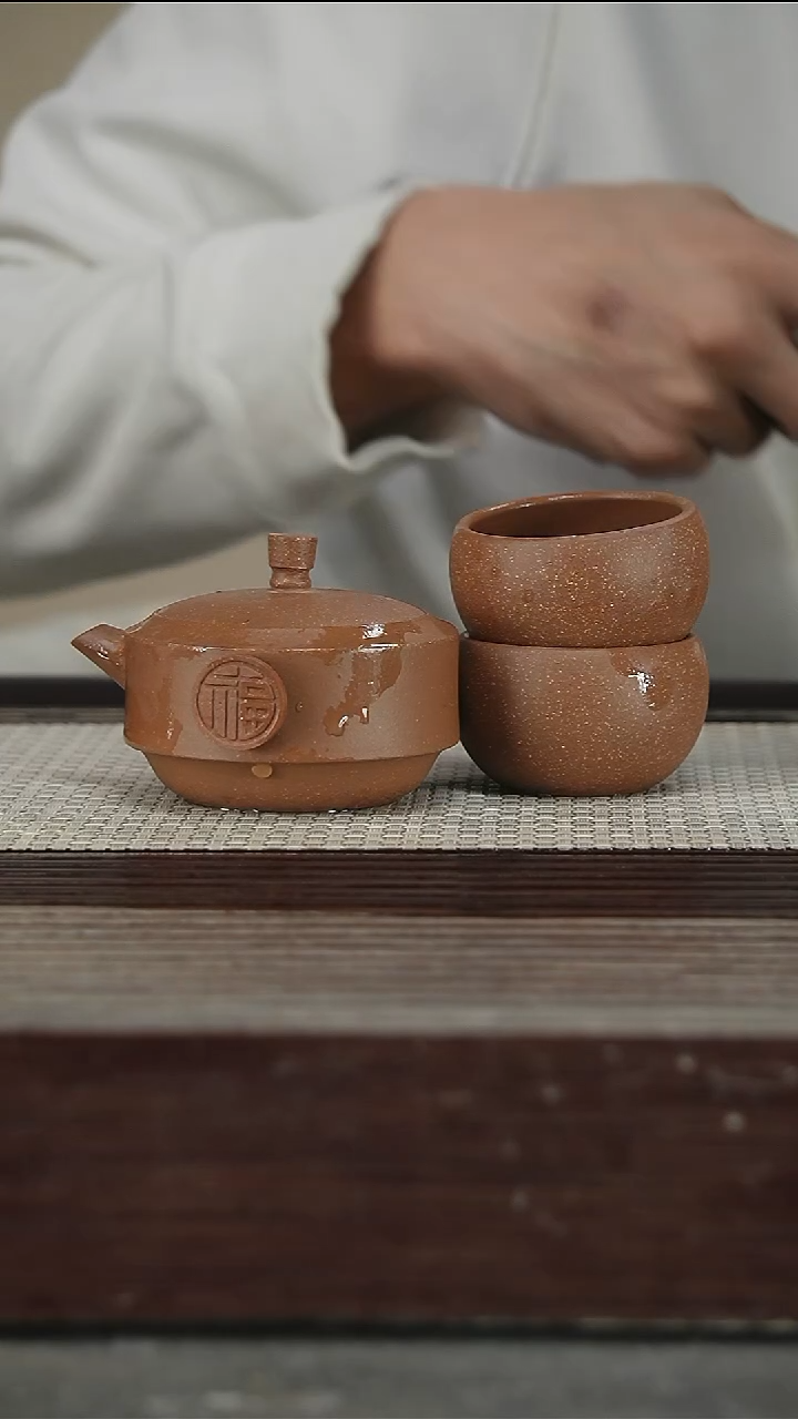 茶壶紫砂套组150CC/50CC49号