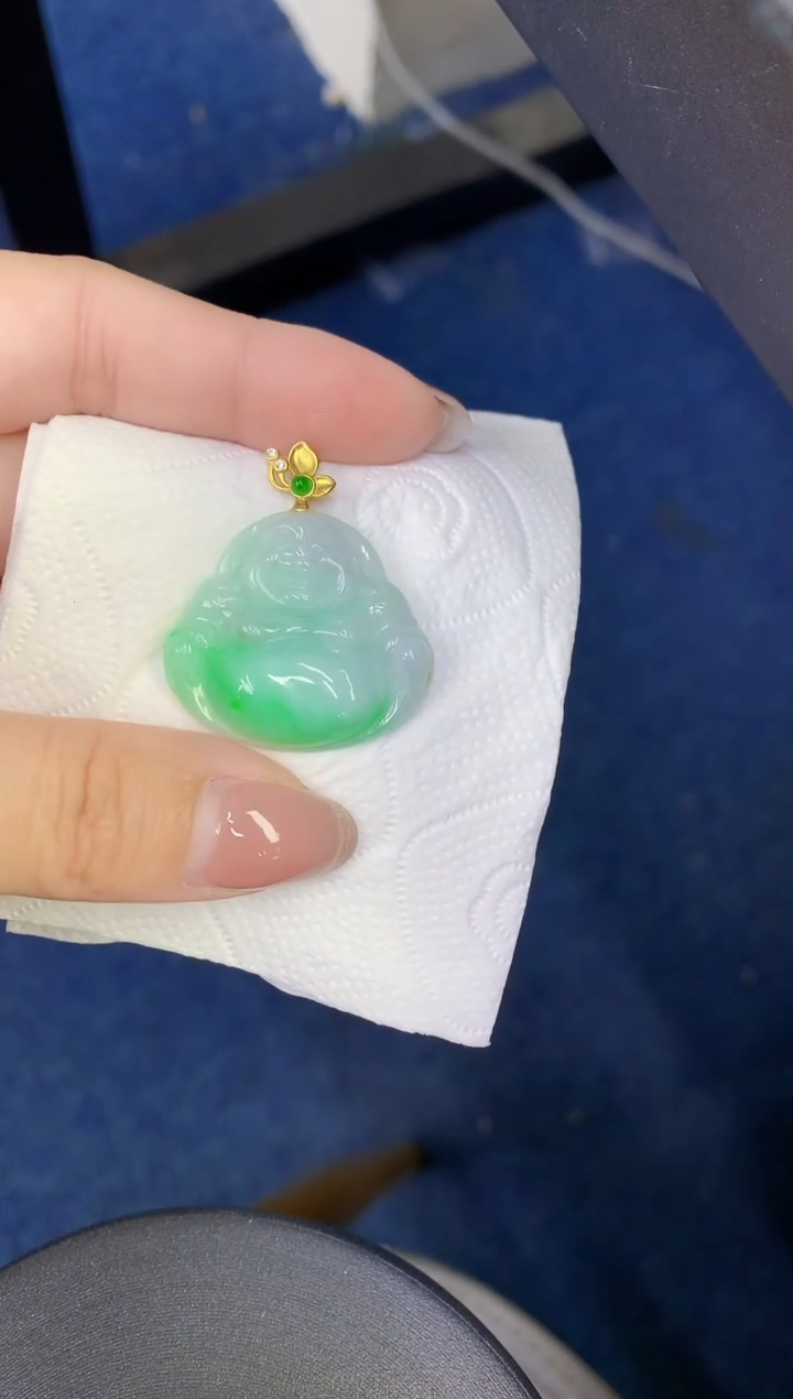 颈饰未镶嵌翡翠缅甸天然翡翠A货