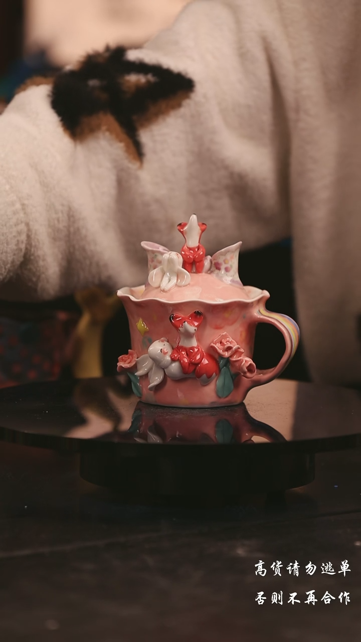 陶瓷景德镇可爱设计师款陶瓷 