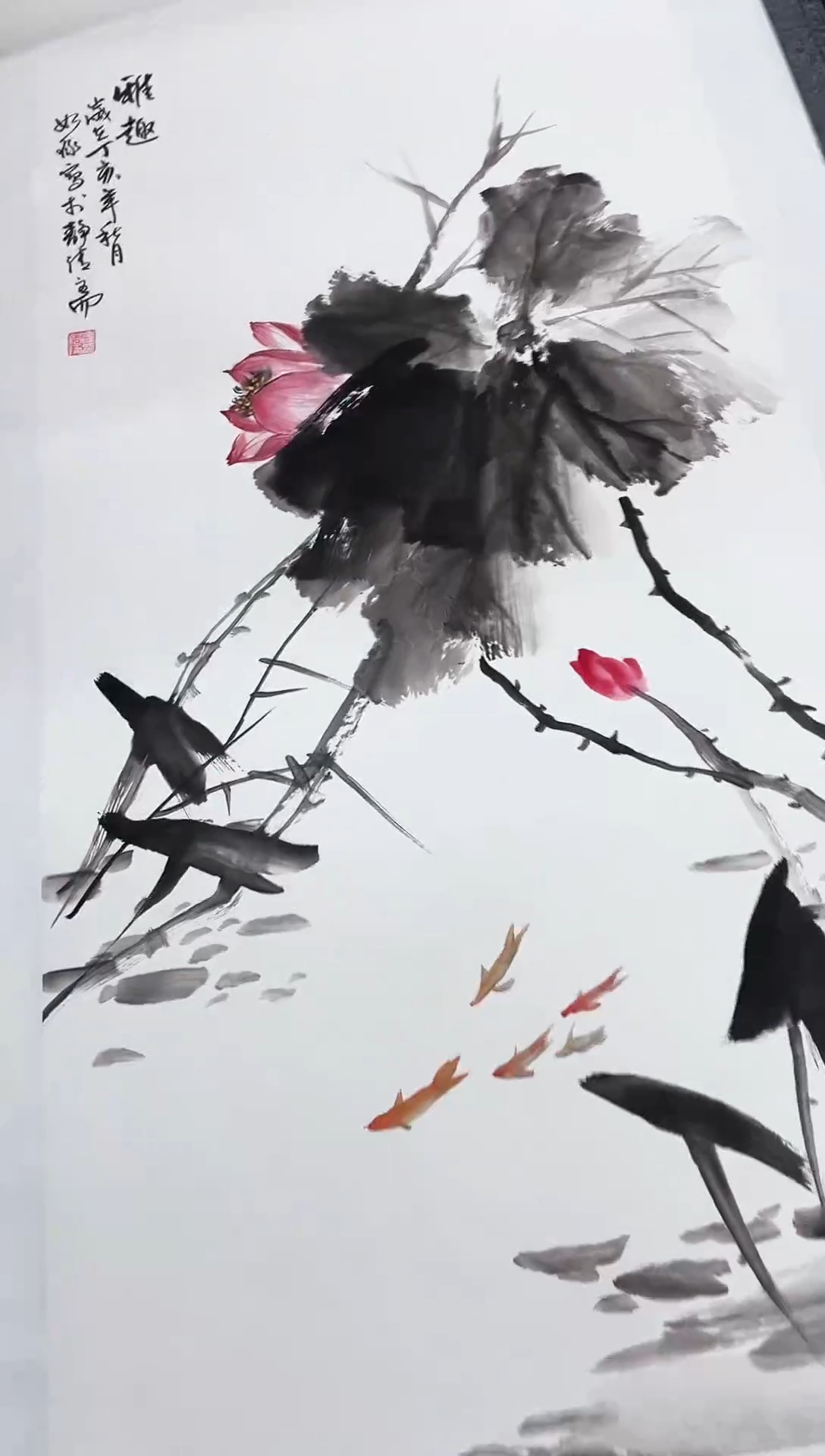 精品国画花鸟作品