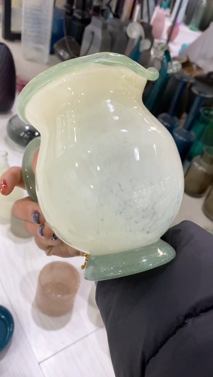 【闪购商品】琉璃慕忆家花瓶微瑕