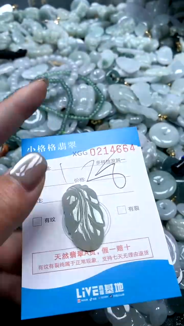 翡翠未镶嵌颈饰闪购商品0214664