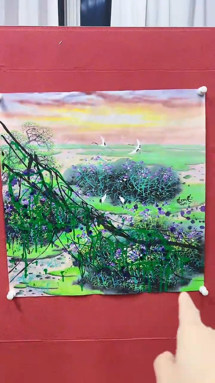 【闪购商品】绘画赵燮绘画4平尺抽象山水教材原稿