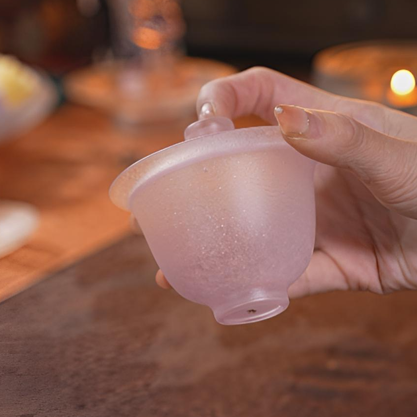东方器韵-心缘堂【琉璃留香盖碗】茶器泡茶碗盖碗防烫耐热送礼