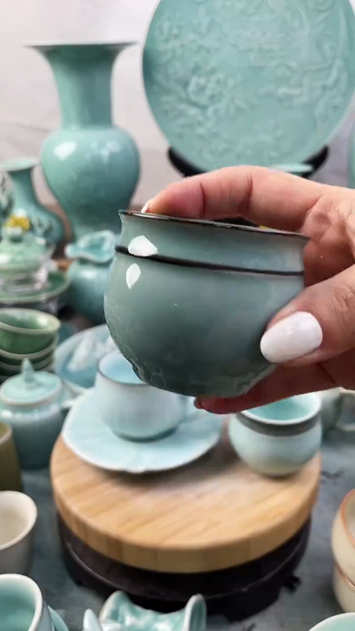 【闪购商品】福利款 慧仙青瓷 瓷器 主人杯