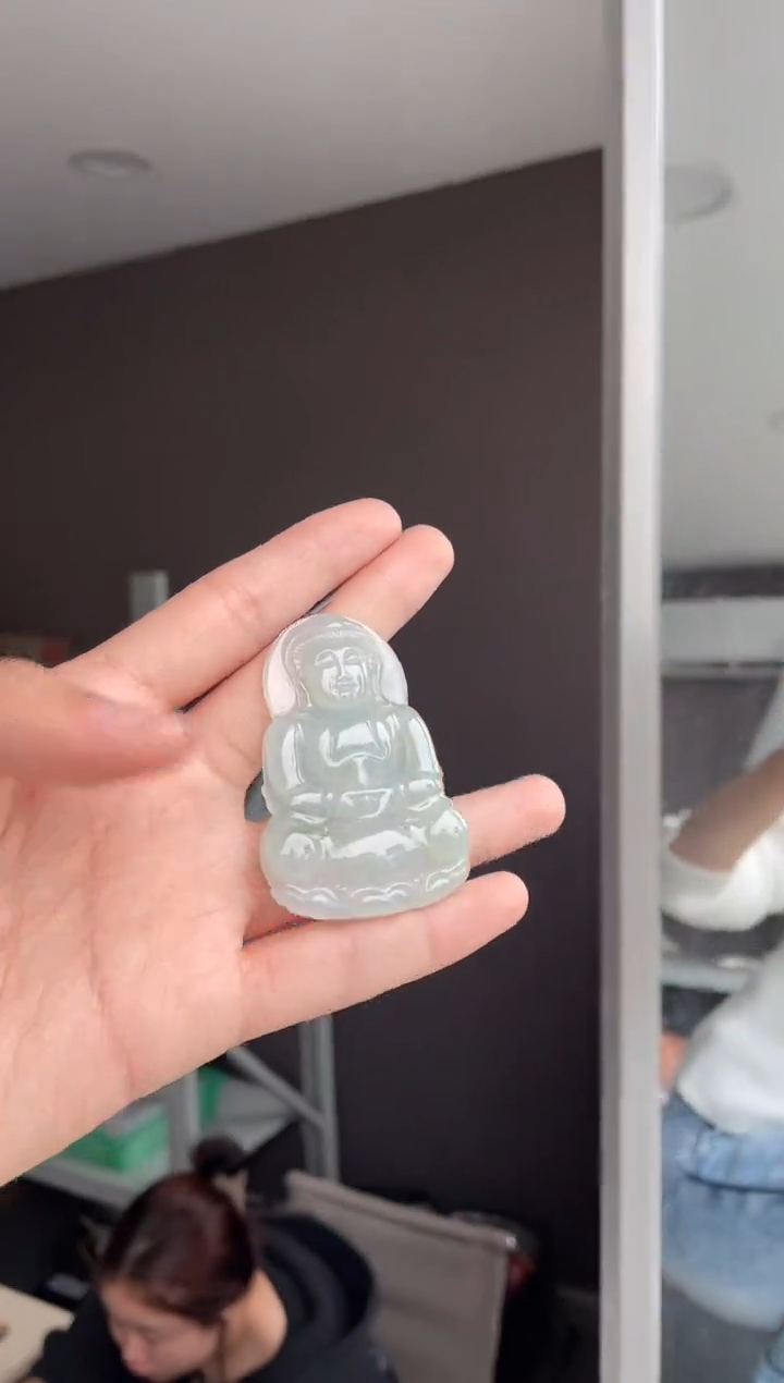 吊坠(不含链)未镶嵌翡翠天然缅甸A货翡翠