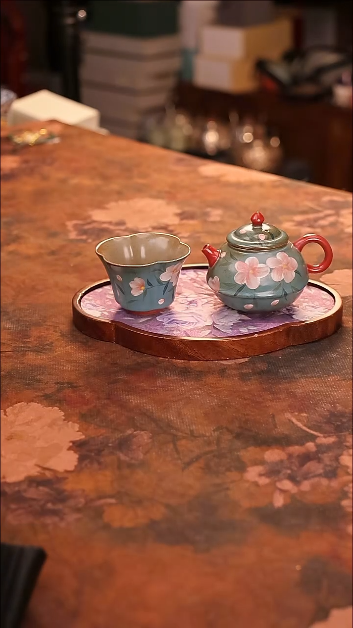 【闪购商品】陶瓷茶具（无礼盒无茶盘）@@A12070