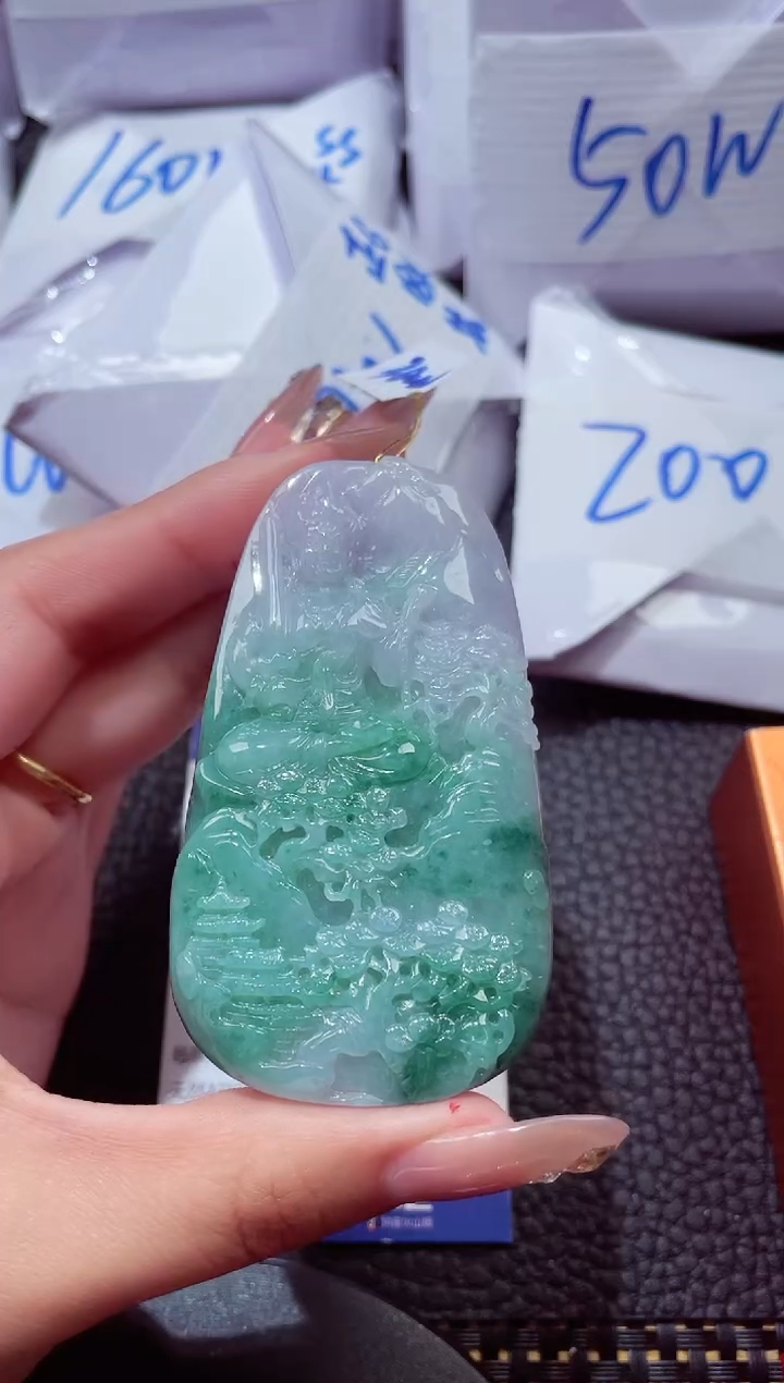 颈饰未镶嵌翡翠363