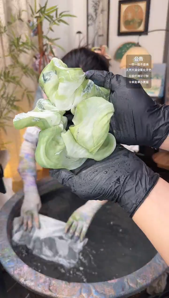 62 素茶 大贝壳发圈