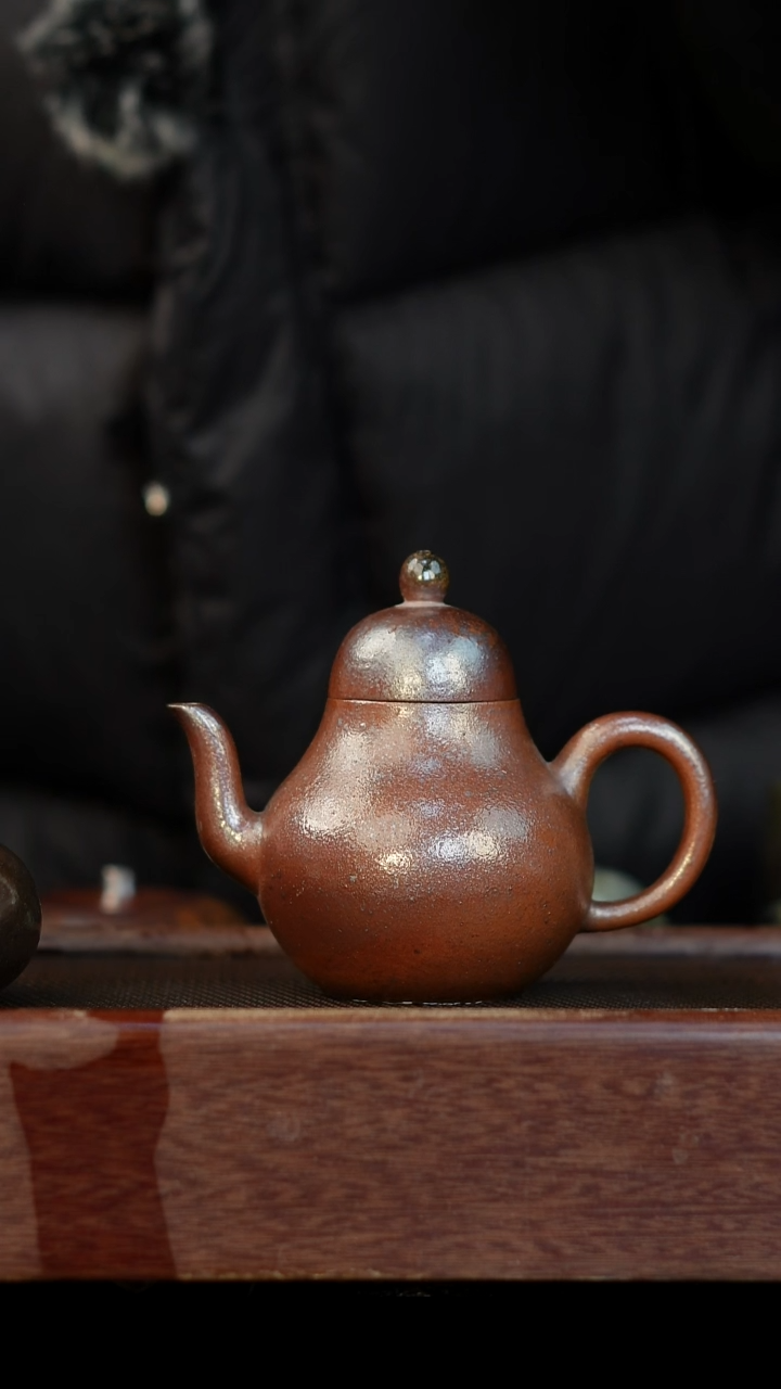 茶壶紫砂瑕疵瑕疵柴烧紫砂壶思婷