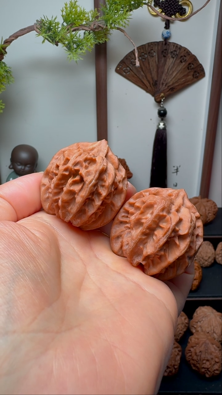 把件文玩核桃曹大龙精品 肚40