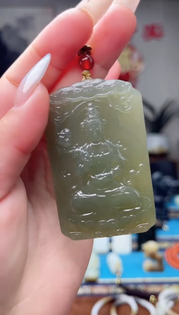 【闪购商品】和田玉挂件未镶嵌1