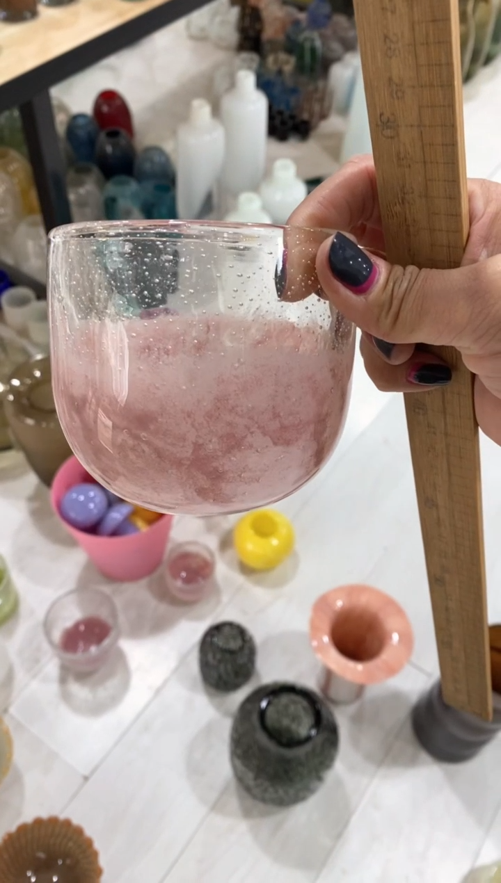 【闪购商品】琉璃慕忆家花瓶小号