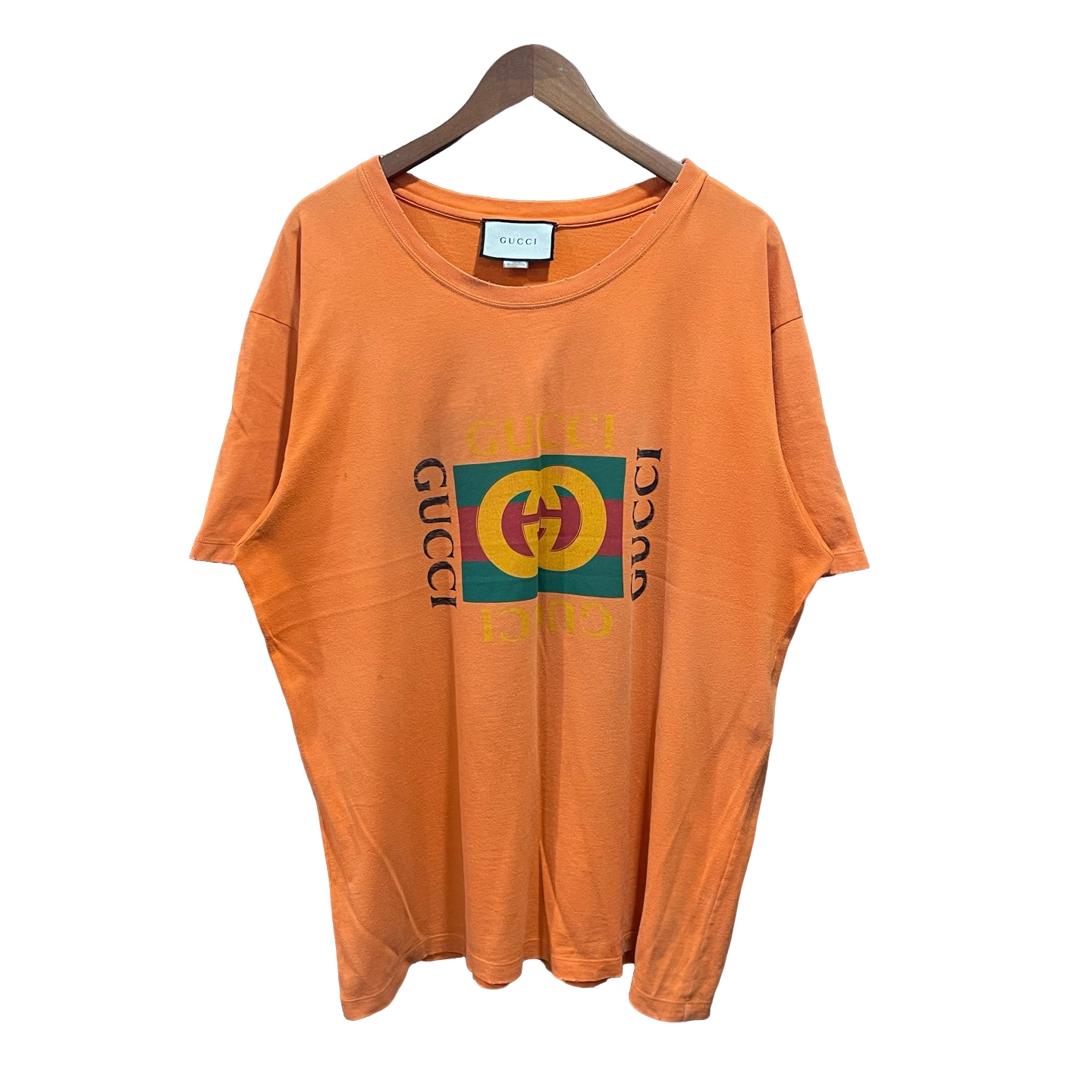 99新 GUCCI/古驰  gucci 橙色短袖 x0259