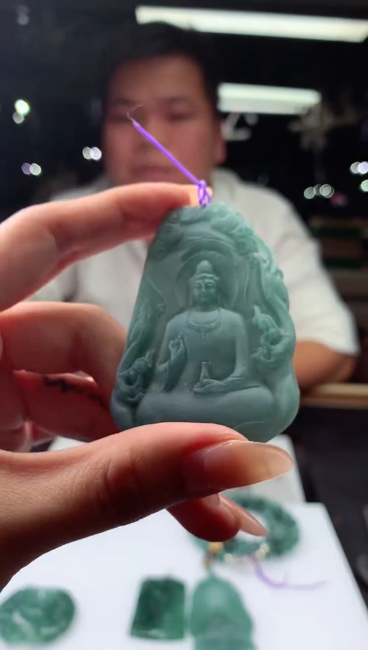 未镶嵌定制翡翠天然A货翡翠拍一发一