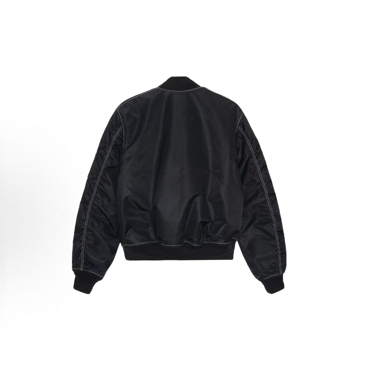 假日系列缎面双面美式复古飞行棉夹克 男女同款