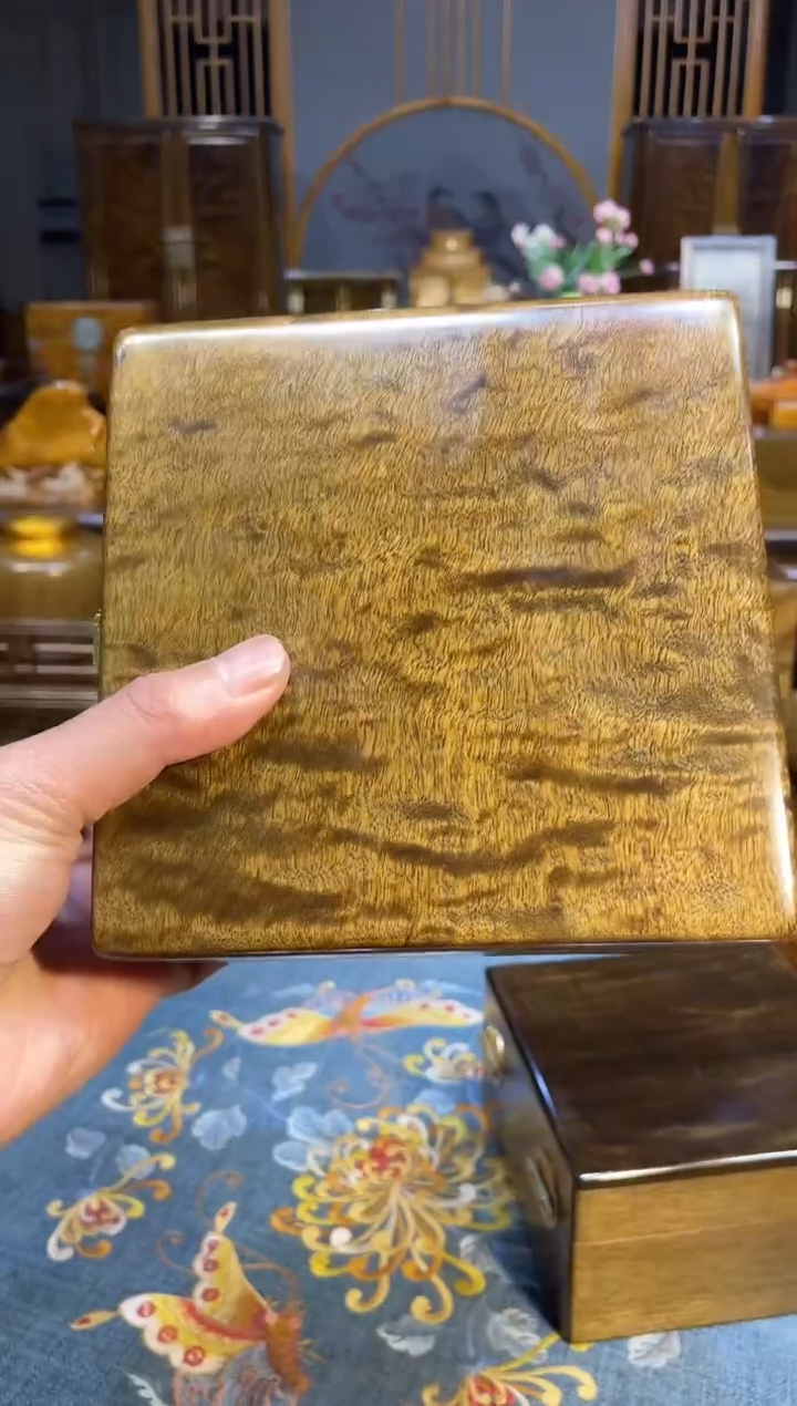 乌木类成套家具乌木首饰盒 s49 