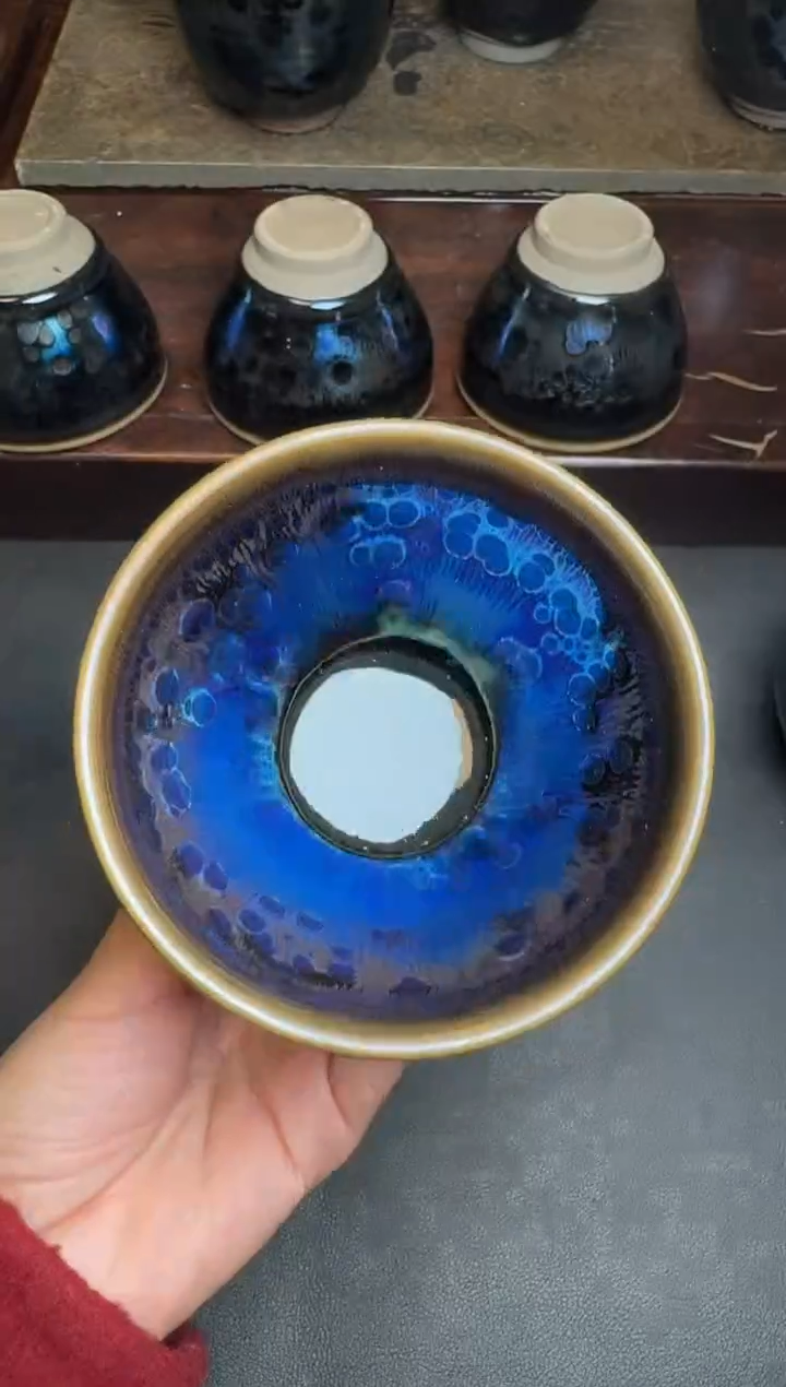 【闪购商品】茶盏建盏故事徐祖亮极曜63