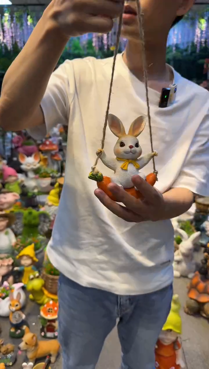 无花朵花园庭院摆件&00&