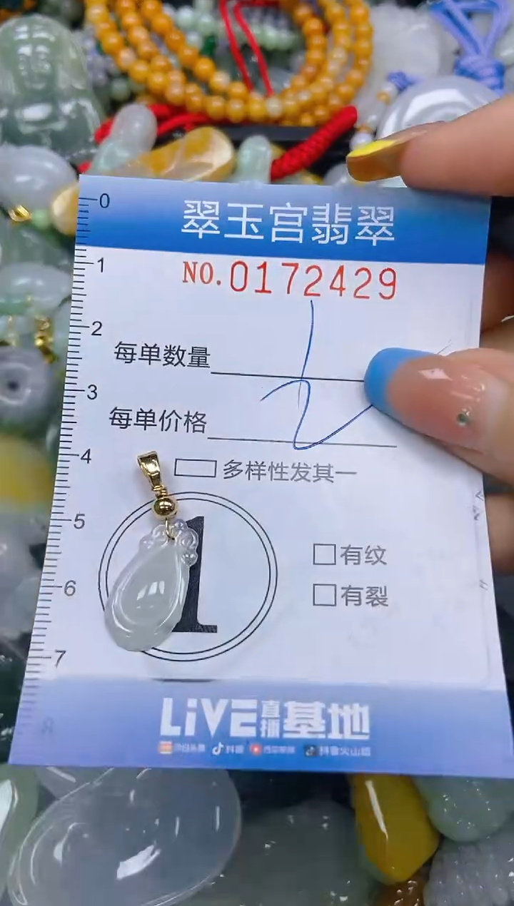 翡翠未镶嵌颈饰闪购0172429