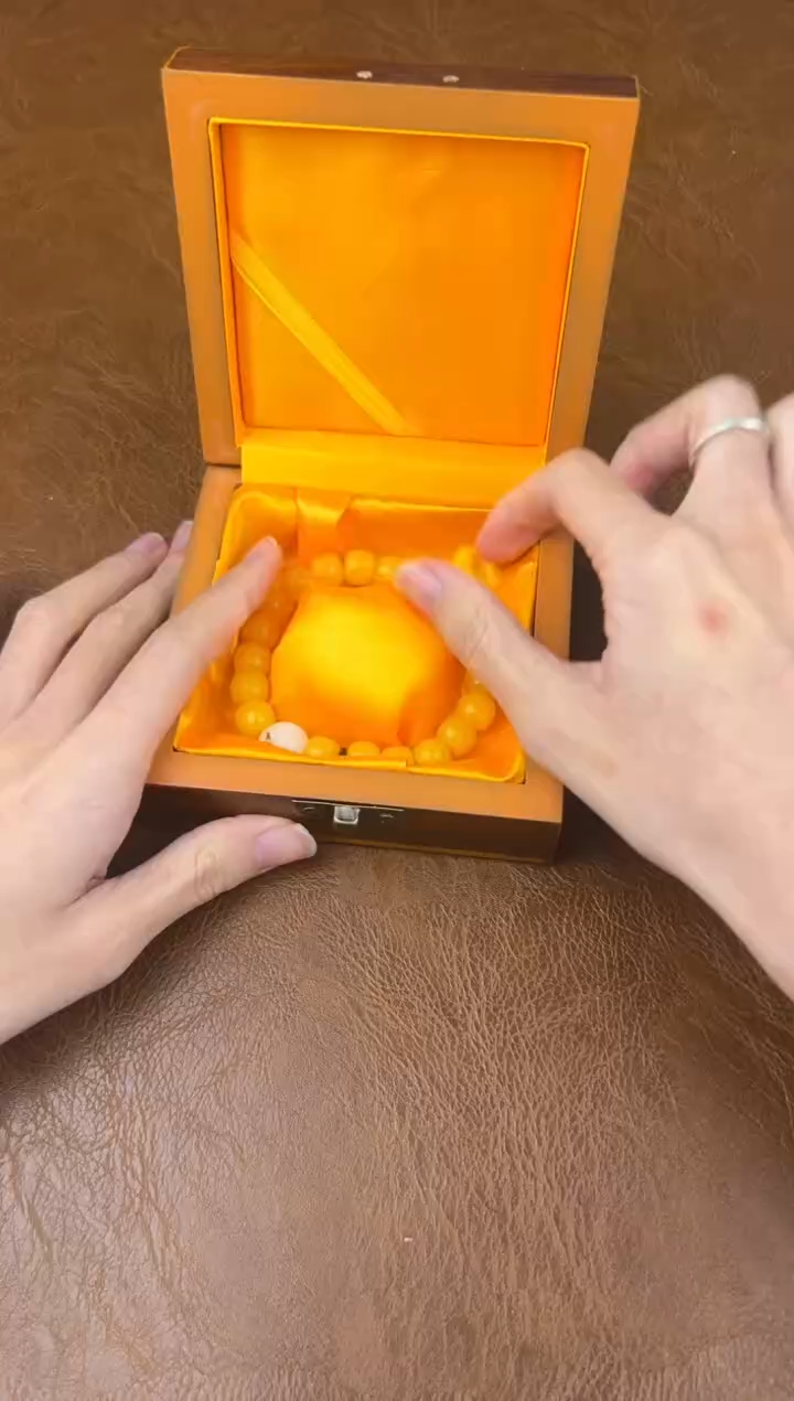 黄玉菩提闲得文玩阁商品链接@@L052