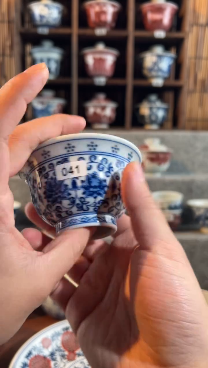 【闪购商品】041天禄言瓷手绘茶具