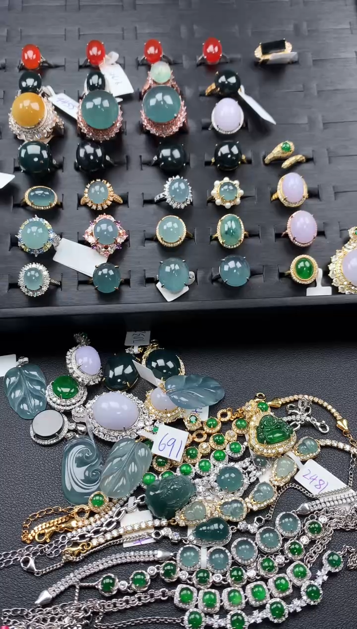 【闪购商品】翡翠戒指未镶嵌09476043-067937