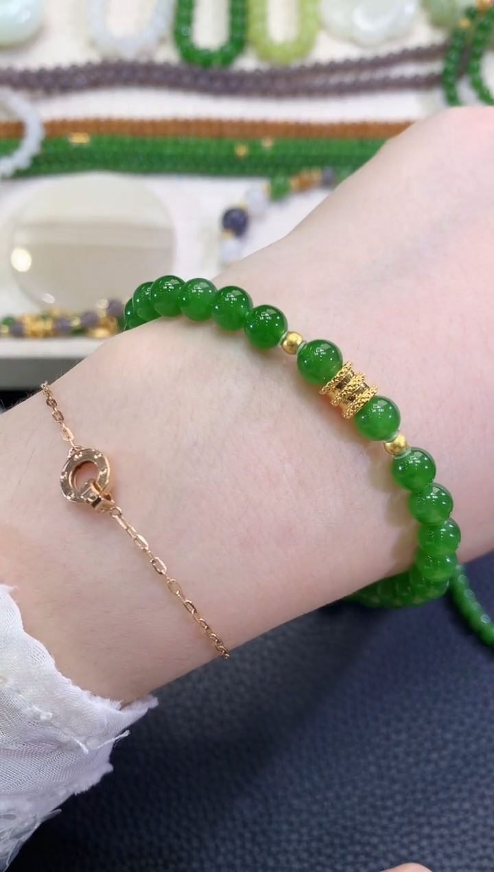 手串未镶嵌和田玉春日珠宝 D24多样性一件发