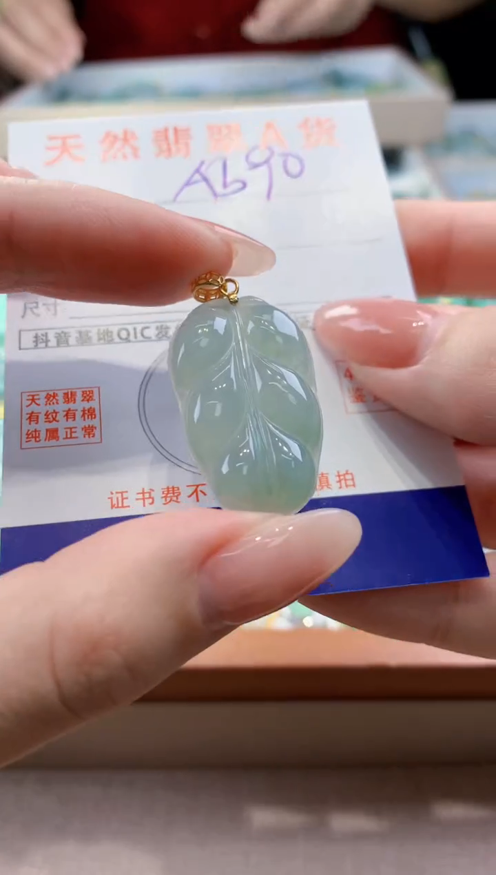颈饰未镶嵌翡翠天然缅甸a货翡翠