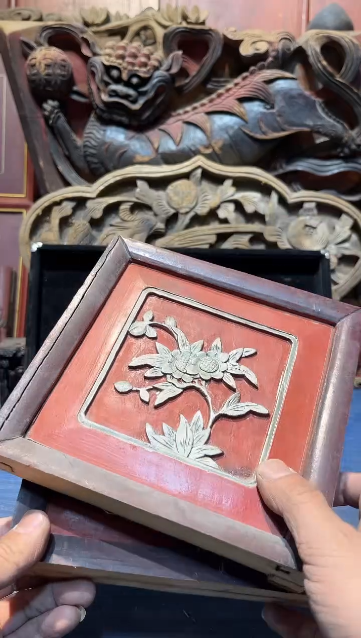 【闪购商品】香樟木老木雕老物件