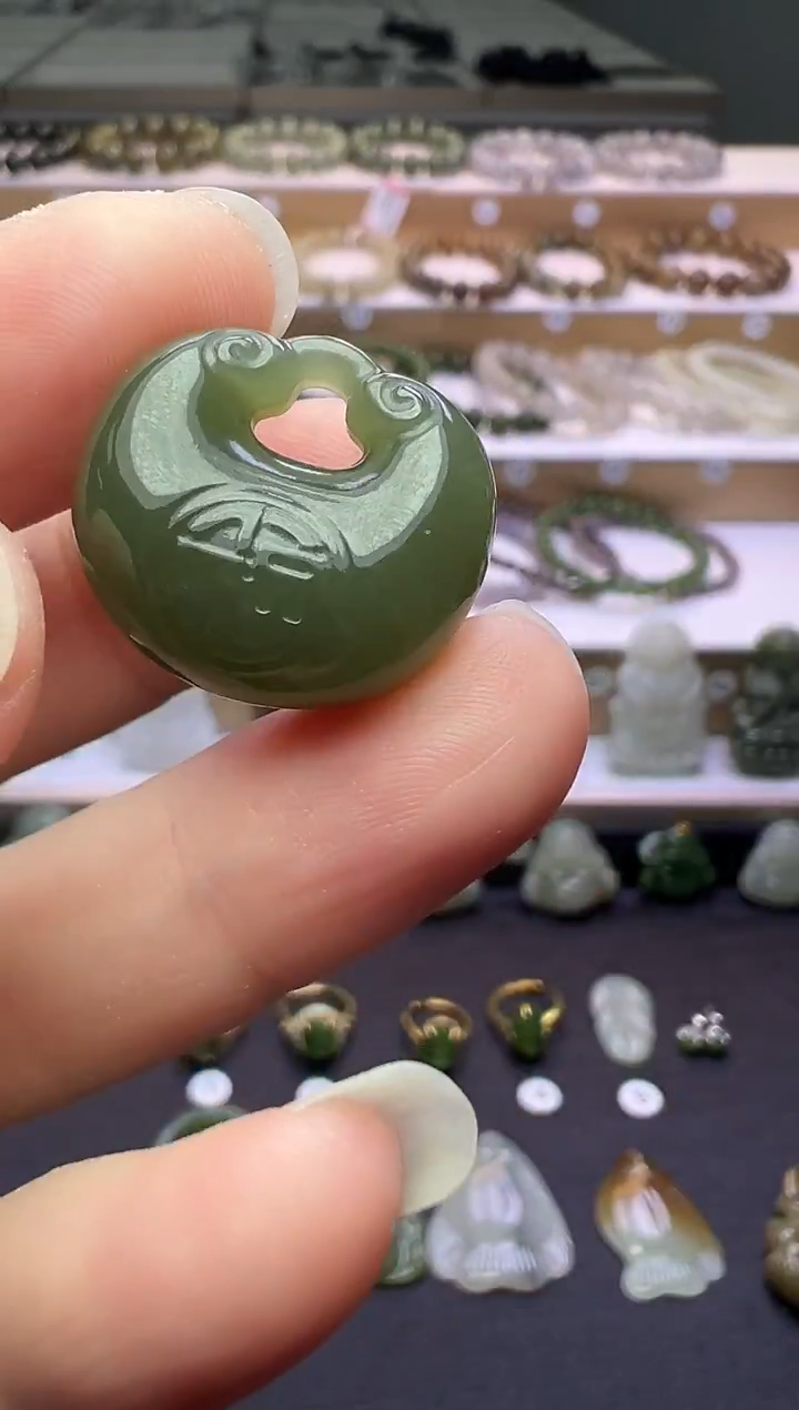 颈饰未镶嵌和田玉36号链接