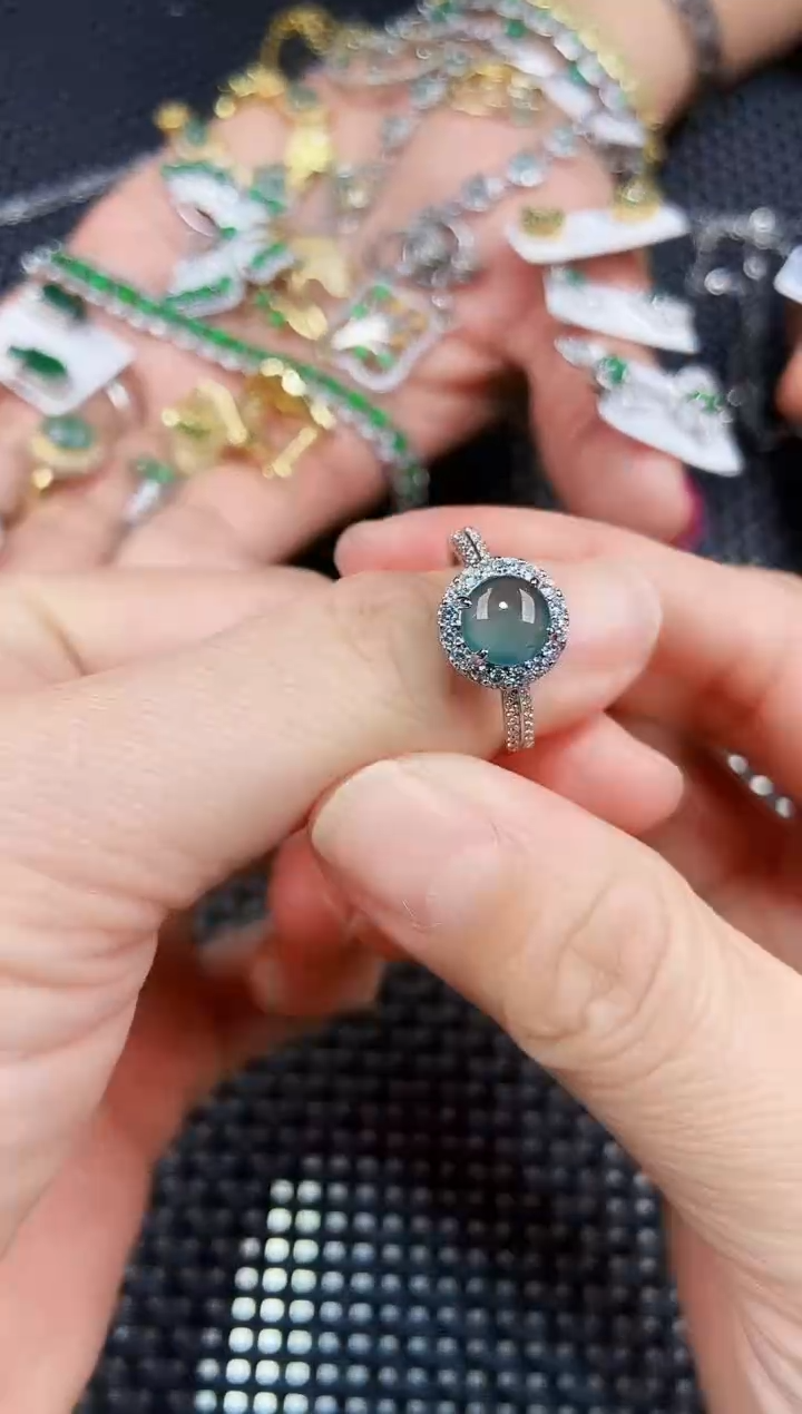 【闪购商品】翡翠戒指未镶嵌11111111