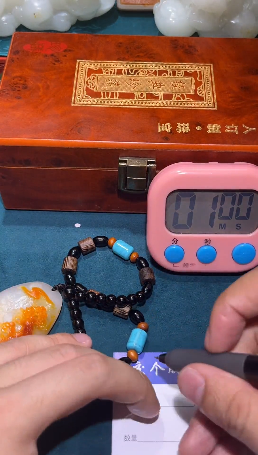 未镶嵌和田玉挂件小**做和田玉手把